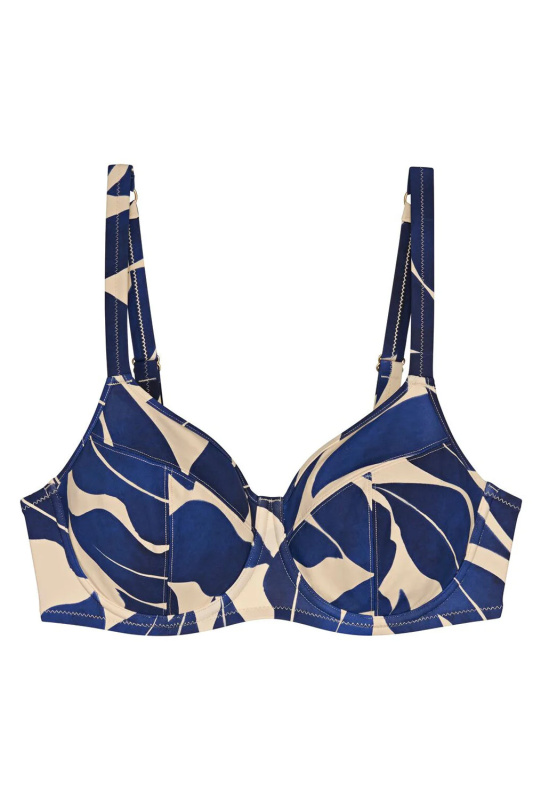 Vrchní díl plavek Triumph 10214546 Summer Allure W 01 Barva: Modrá, Velikost: 85E