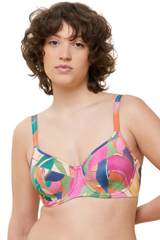 Vrchní díl plavek Triumph 10214546 Summer Allure W 01 Barva: Růžová, Velikost: 80C