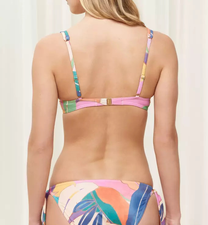Dámská plavková podprsenka Summer Allure WP - Triumph světlá kombinace modré (M007) 038C