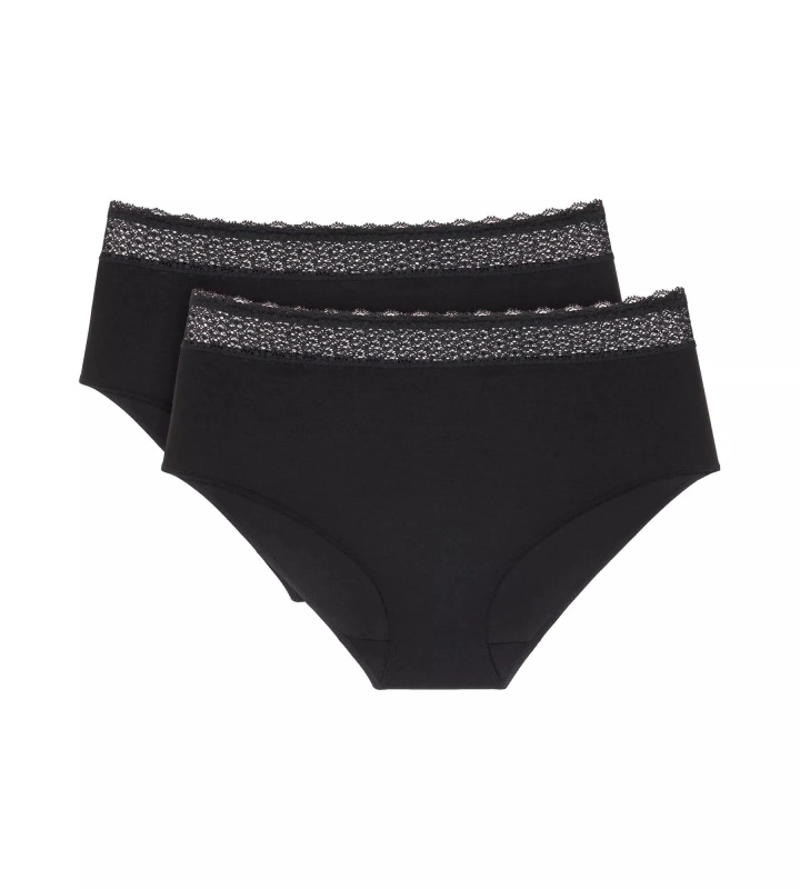 Kalhotky Triumph 10214887 Feel of Modal Midi 2-pack Barva: Béžová, Velikost: XL