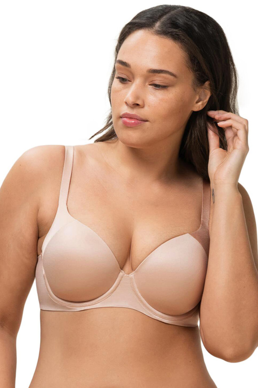 Podprsenka Triumph 10194318 Body Make-up Soft Touch WP EX Barva: Béžová, Velikost: 75B