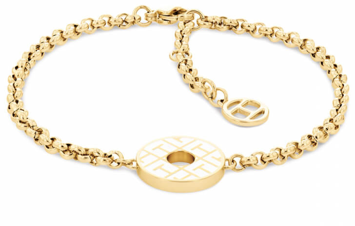 Tommy Hilfiger Pozlacený náramek z oceli s ozdobou 2780482
