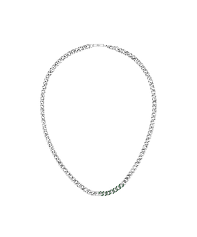 Lacoste Originální ocelový náhrdelník Strike 2040312