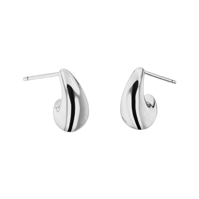 Calvin Klein Luxusní stříbrné náušnice Teardrop 35000709