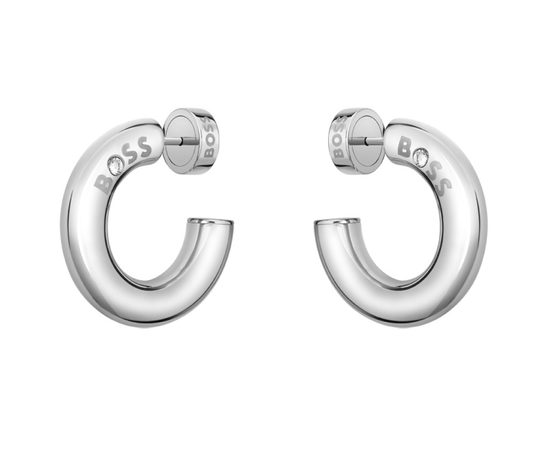 Hugo Boss Fashion kruhové náušnice z oceli Live 1580689