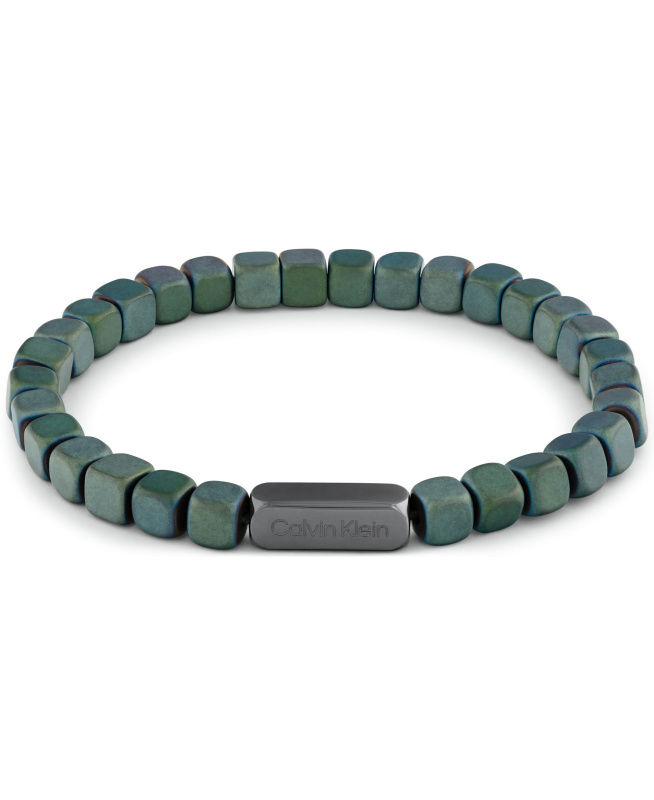 Calvin Klein Moderní korálkový náramek pro muže 35100059