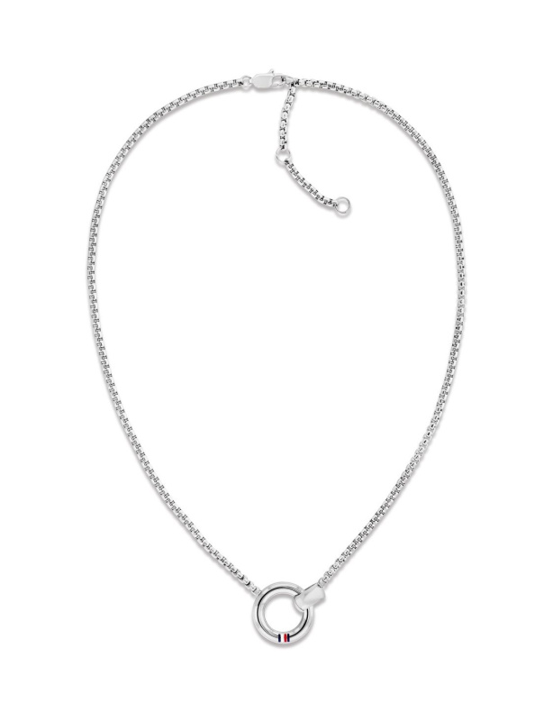 Tommy Hilfiger Stylový dámský náhrdelník s přívěskem Circles 2780944