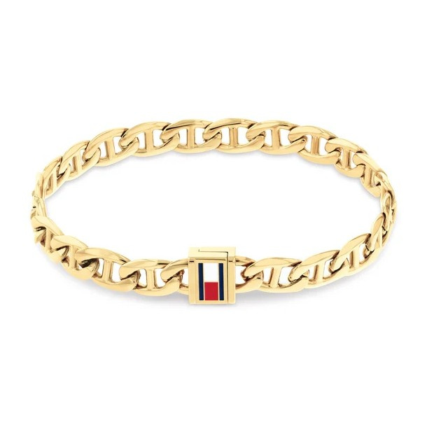 Tommy Hilfiger Fashion pozlacený náramek Oceanic 2790646 19 cm