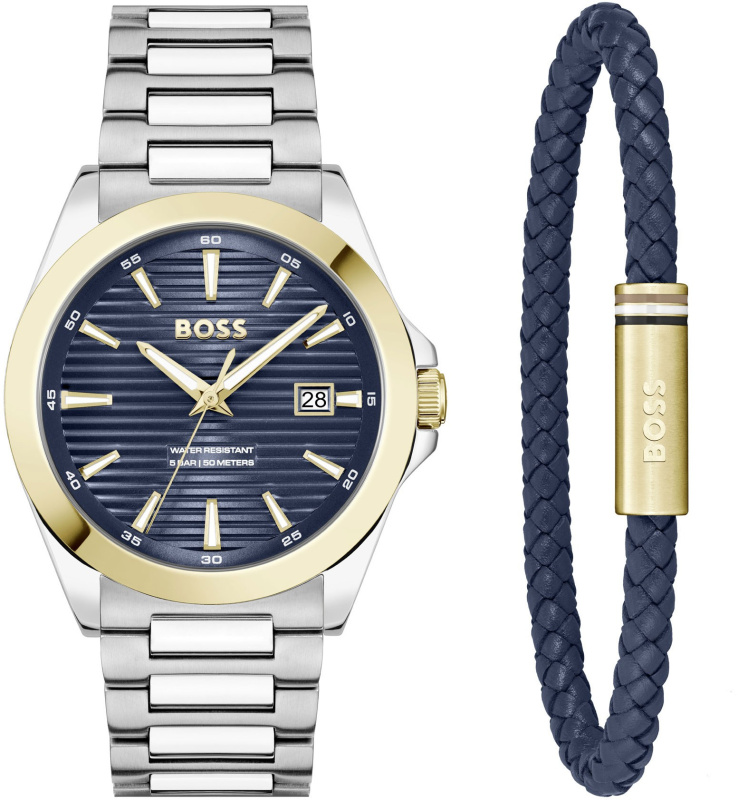 Hugo Boss Dárkový set Strike 1570191 + náramek