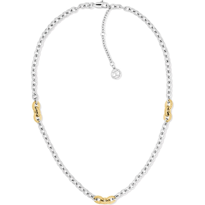 Tommy Hilfiger Dámský bicolor náhrdelník z oceli 2781059