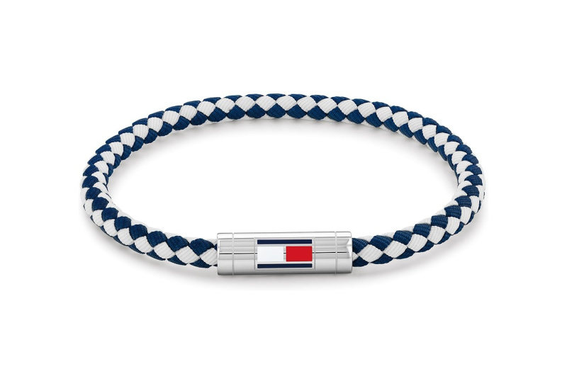 Tommy Hilfiger Nylonový proplétaný náramek Adjustable Barrel 2790742