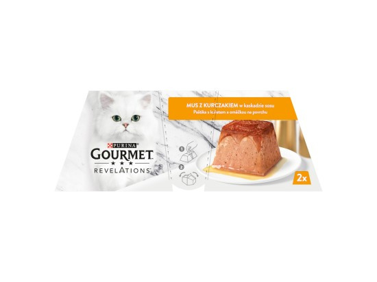 Gourmet Revelations paštika kuře s omáčkou 2 x 57 g