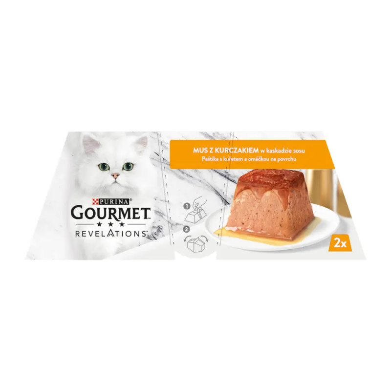 Gourmet Revelations paštika kuře s omáčkou 2 x 57 g