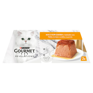 Gourmet Revelations kuřecí paštika pro kočky (2×57 g)