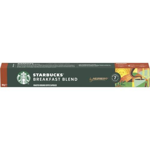 NESTLÉ Starbucks nespresso breakfast blend 10 kapslí