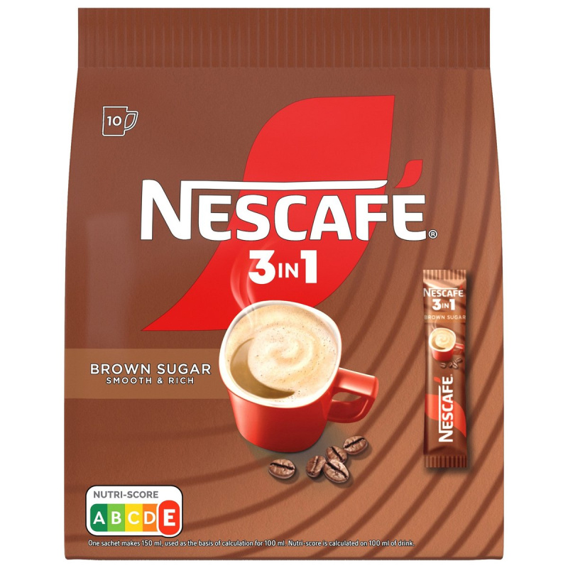 Nescafé 3in1 Brown Sugar instantní káva