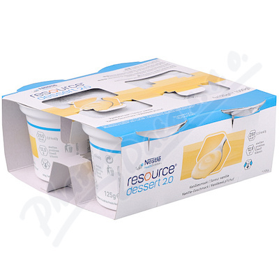 RESOURCE Dessert 2.0 vanilka 4 x 125ml