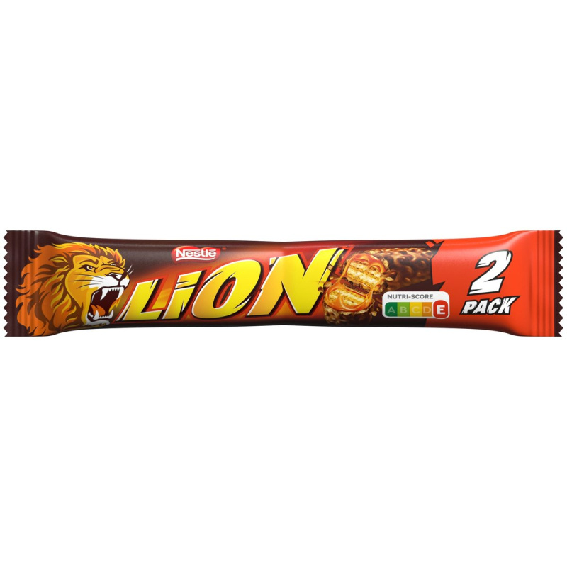 Nestlé LION Chocolate 2Pack Křupavá oplatka v mléčné čokoládě