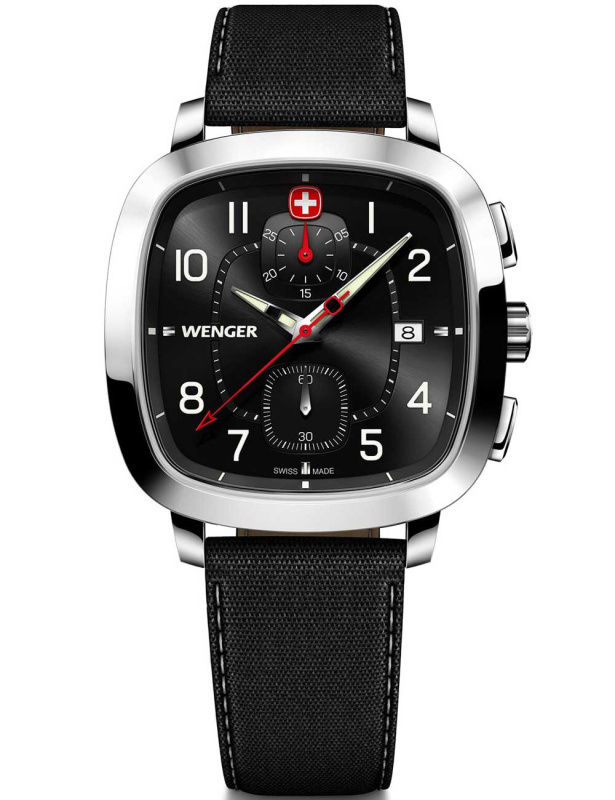 Wenger 01.1933.108 Vintage Sport Chronograph 40mm 5ATM