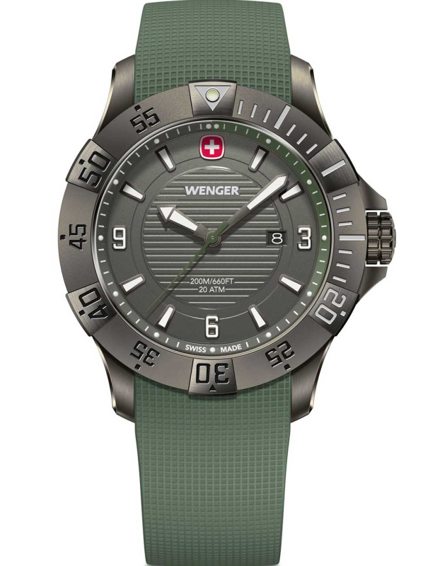 Wenger 01.0641.143 Seaforce 43mm 20ATM