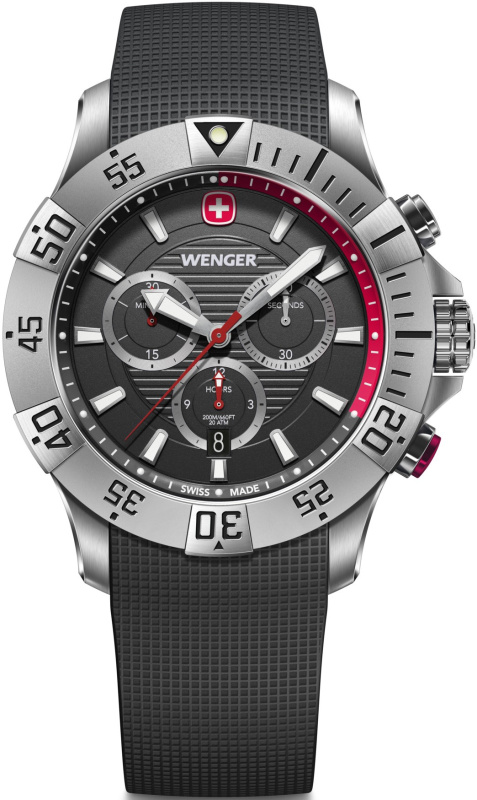 Wenger 01.0643.122 Seaforce Chronograph 43mm 20ATM