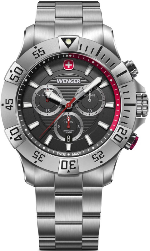Wenger 01.0643.123 Seaforce Chronograph 43mm 20ATM