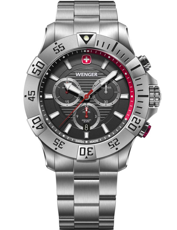 Wenger 01.0643.123 Seaforce Chronograph 43mm 20ATM