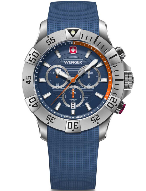 Wenger 01.0643.124 Seaforce Chronograph 43mm 20ATM