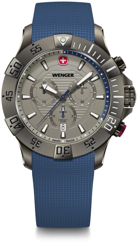Wenger 01.0643.126 Seaforce Chronograph 43mm 20ATM