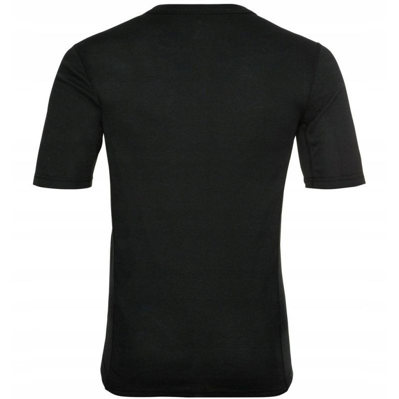 Pánské tričko Odlo BL TOP crew neck s/s ACTIVE WARM ECO velikost M Black NEPLATÍ