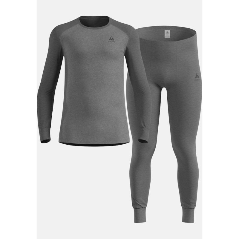 Odlo pánský set spodního prádla ACTIVE WARM ECO Special Set velikost L Grey NEPLATÍ