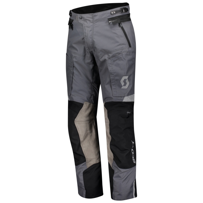 Moto kalhoty SCOTT Dualraid Dryo black/iron grey S