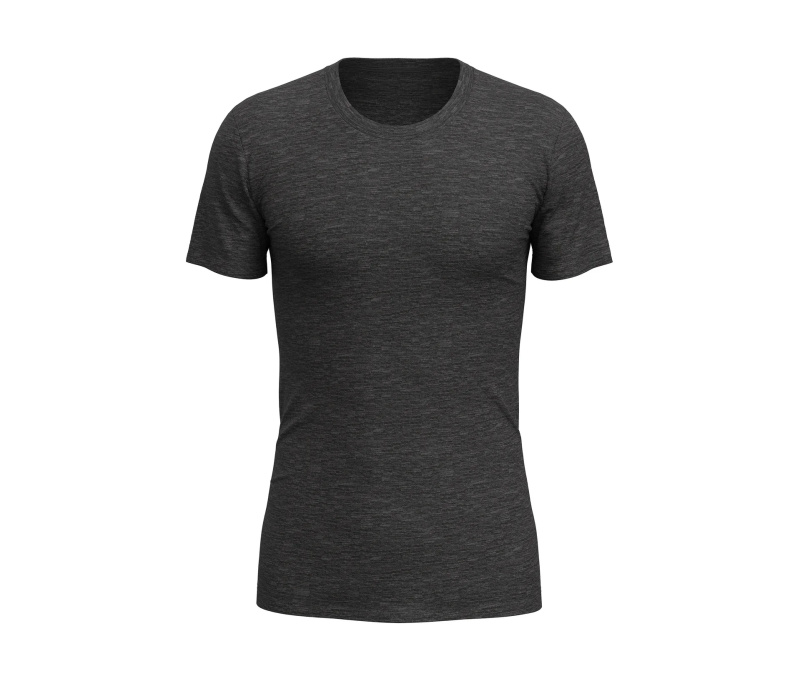 Tričko CALIDA »Wool & Silk«, dark moon melé