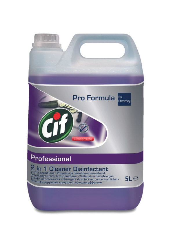 CIF Professional 2v1 - čištění a dezinfekce - 5 l