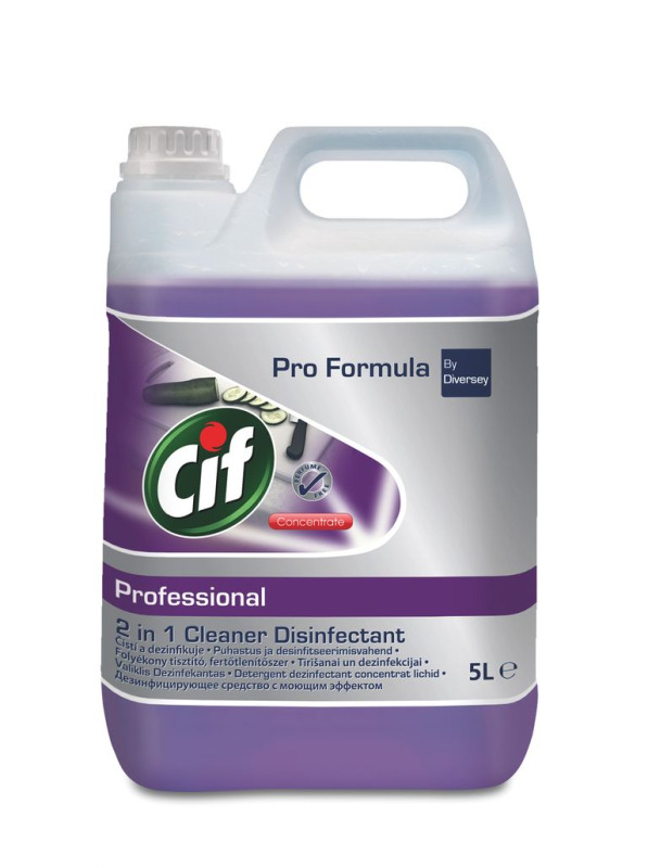 CIF Professional 2v1 - čištění a dezinfekce - 5 l
