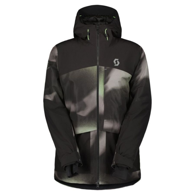 Scott Ultimate Dryo Ripstop, lyžařská bunda, muž, šedá/černá