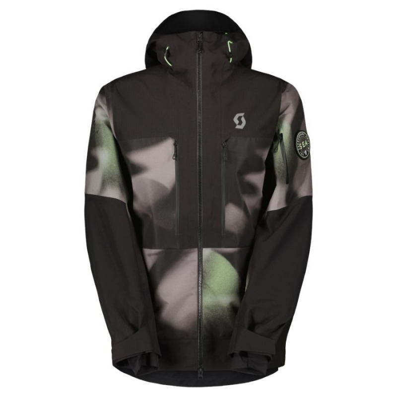 Scott Vertic Ripstop 3L, hardshell bunda, muž, šedá/černá