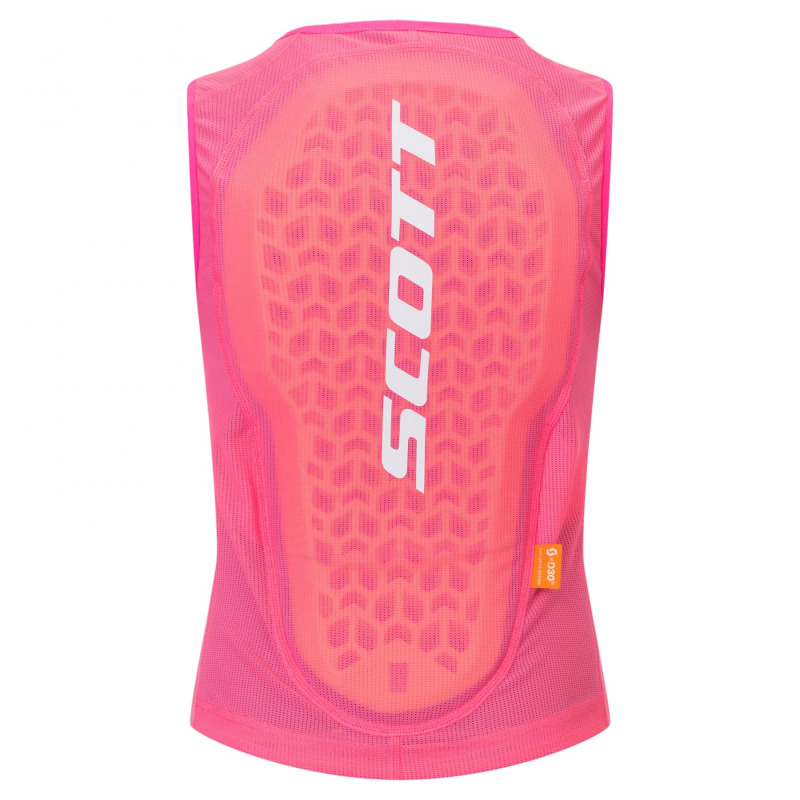 Scott Vest Airflow, chránič zad, junior, pink