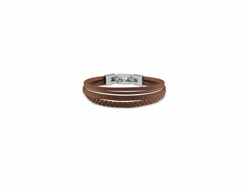 Guess pánský hnědý náramek