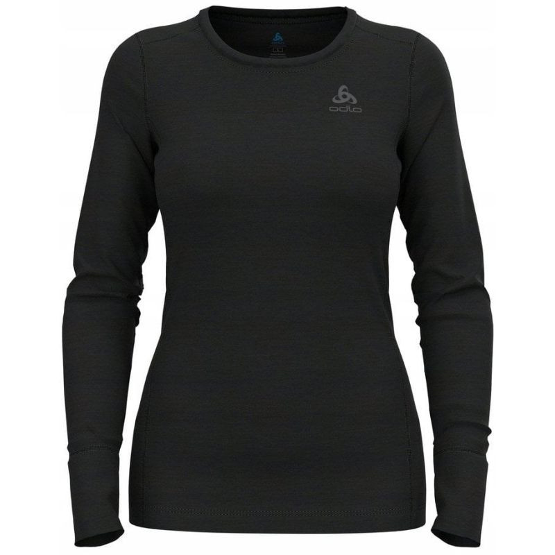 Odlo BL TOP crew neck l/s MERINO 200 dámské tričko velikost M Black NEPLATÍ