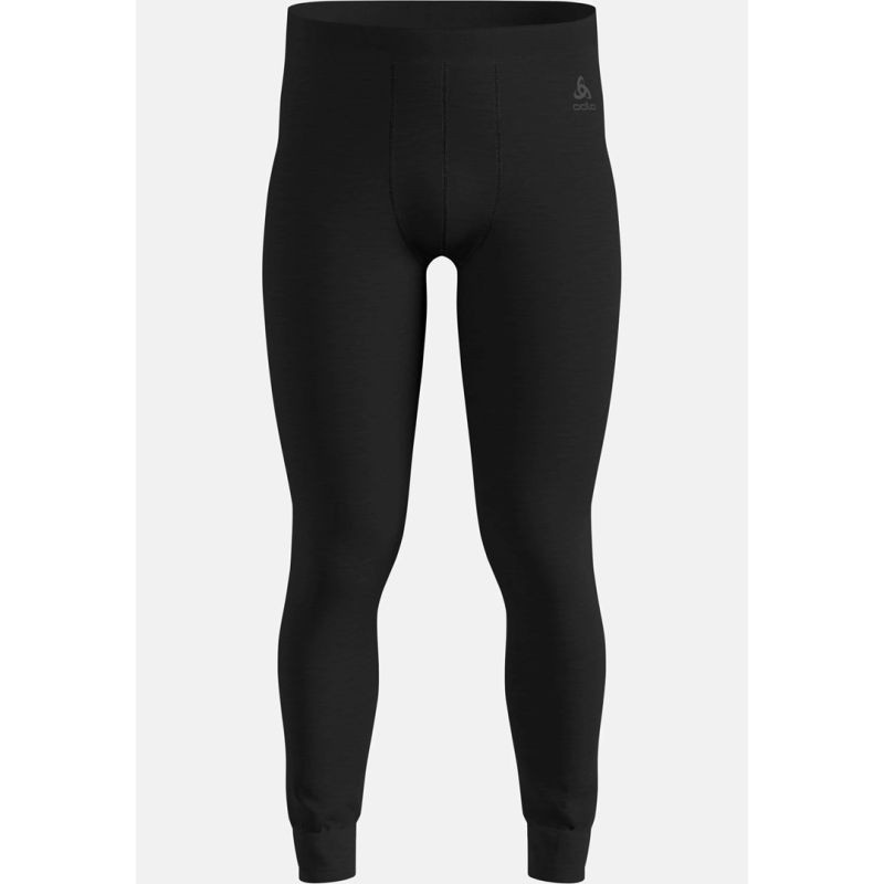 Pánské legíny ODLO Merino 160 BL Bottom Long velikost M Black NEPLATÍ