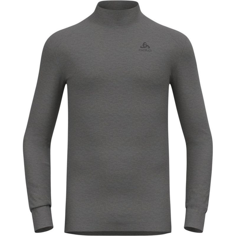 Pánské tričko ODLO BL TOP s želvovinovým výstřihem l/s ACTIVE WARM velikost M Grey NEPLATÍ