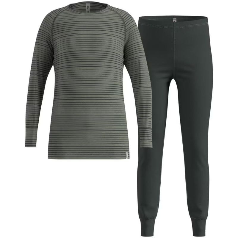 Termoaktivní spodní prádlo - Odlo Set ACTIVE WARM Special Set velikost M Grey NEPLATÍ