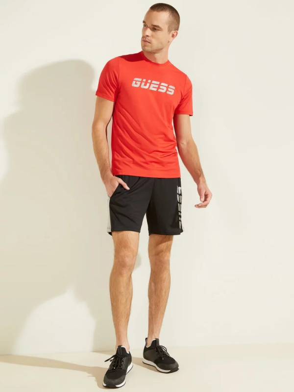 Pánské sportovní triko U1YA08MC03Y - G507 červená - Guess červená XL