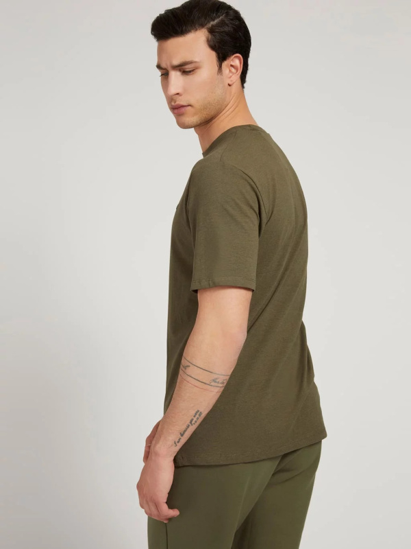 Pánské tričko U1YA15JR06K - G8F6 khaki - Guess khaki L