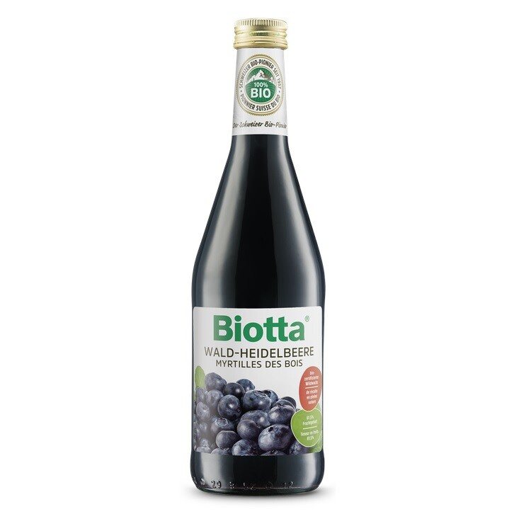 BIOTTA Borůvková šťáva BIO 500 ml