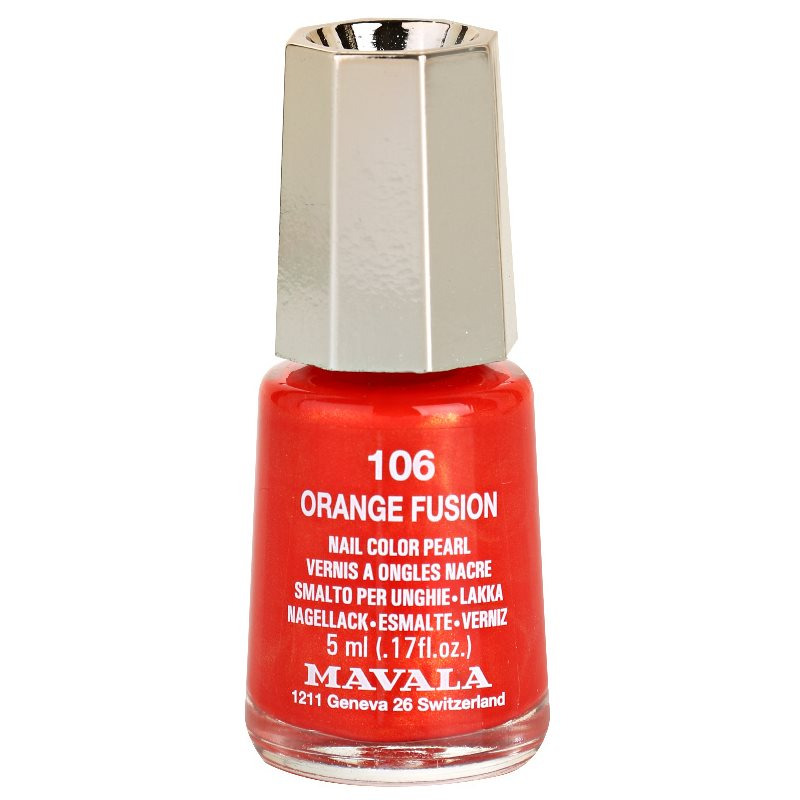Mavala Mini Color lak na nehty odstín 106 Orange Fusion 5 ml