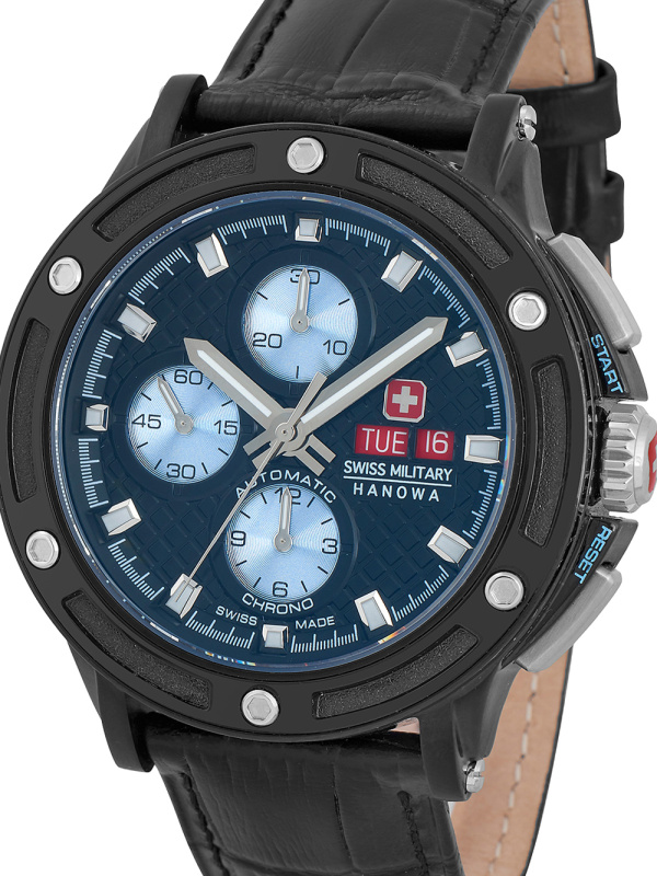 Swiss Military Hanowa 05-4347.13.04.001.07 PDG Chrono Automatic Men's 45mm