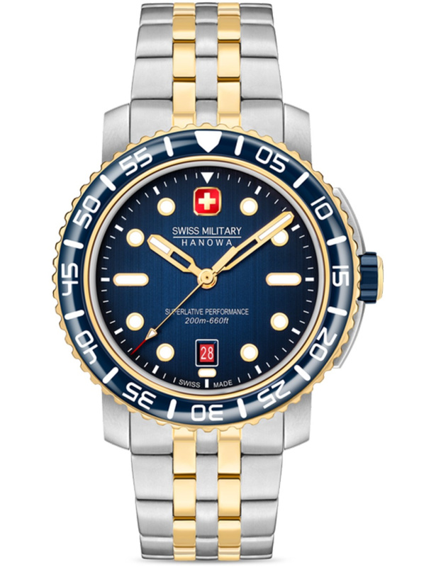 Swiss Military Hanowa SMWGH0001760 Black Marlin 44mm 20ATM