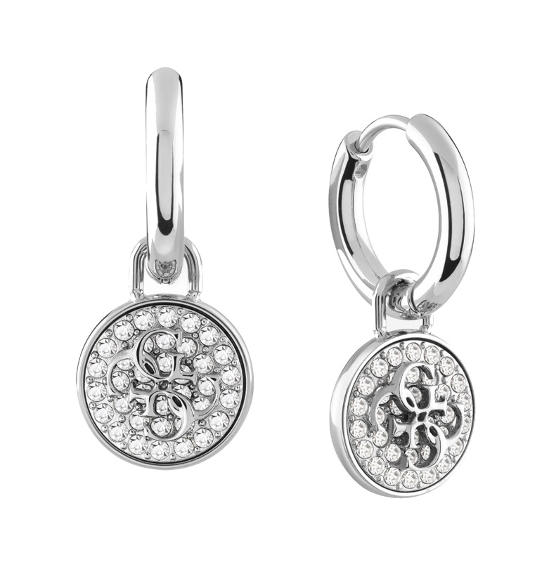 Guess dámské stříbrné náušnice